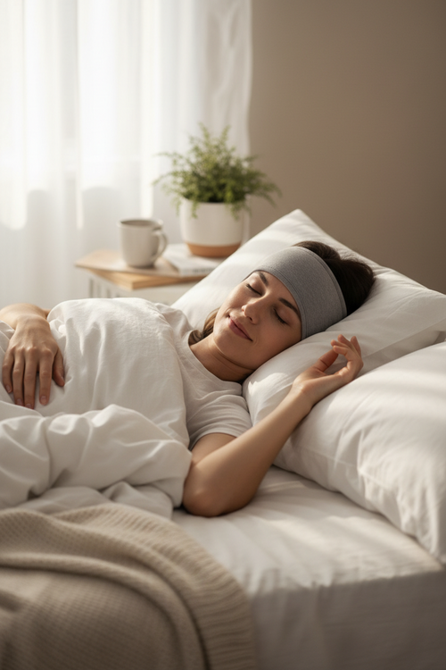 Bluetooth Sleep Headband – Wireless Headphones for Sleeping, Side Sleepers & Relaxation